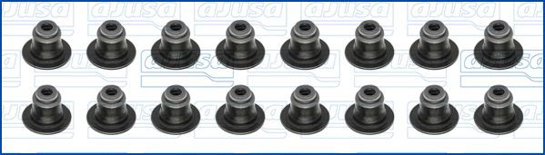Vedação de válvula (coletor de óleo), admissão/escape, kit para um motor 57052400 Ajusa