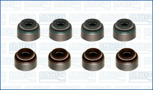 Vedação de válvula (coletor de óleo), admissão/escape, kit para um motor 57060400 Ajusa