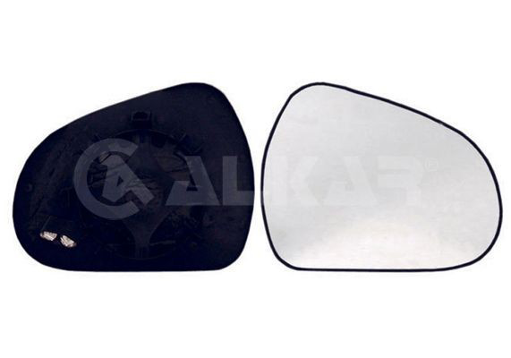 6412284 Alkar Elemento espelhado do espelho de retrovisão direito