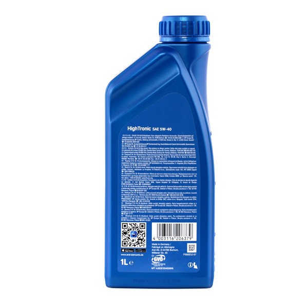 Óleo para motor 1505B4 Aral
