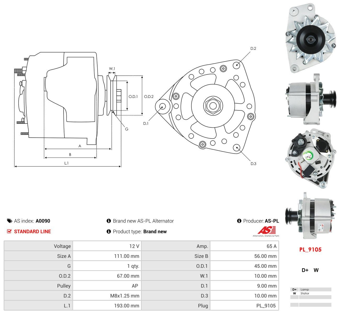 Compre A0090 As-pl Gerador