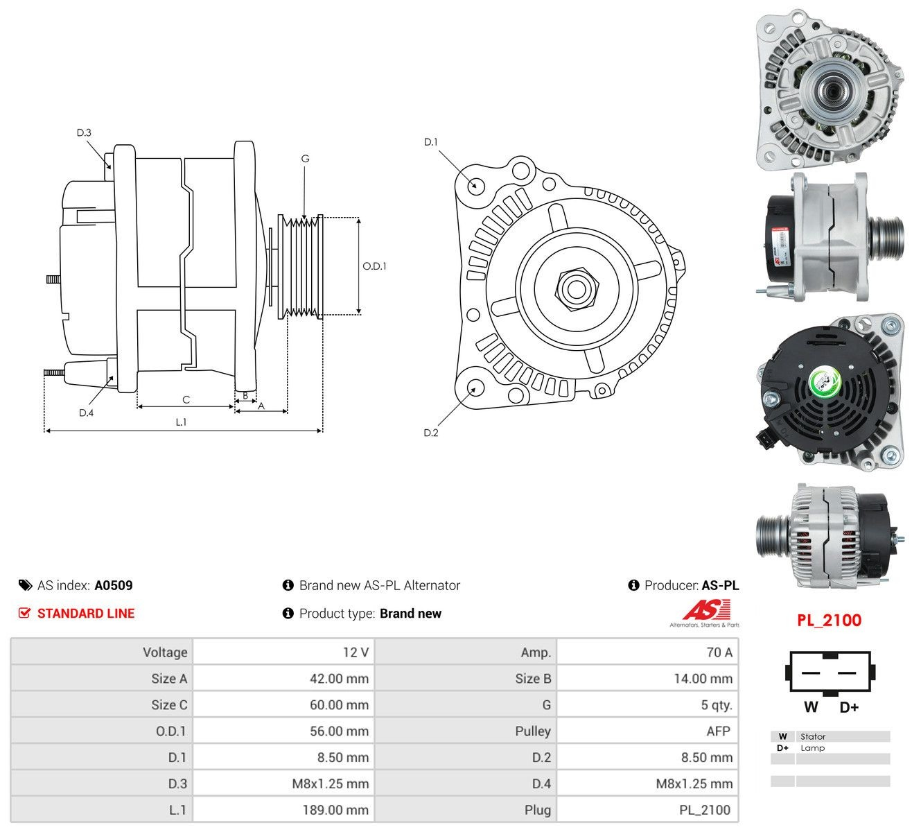 Compre A0509 As-pl Gerador