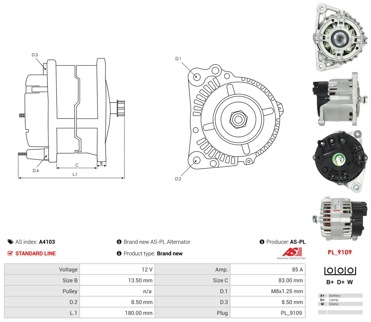 Compre A4103 As-pl Gerador