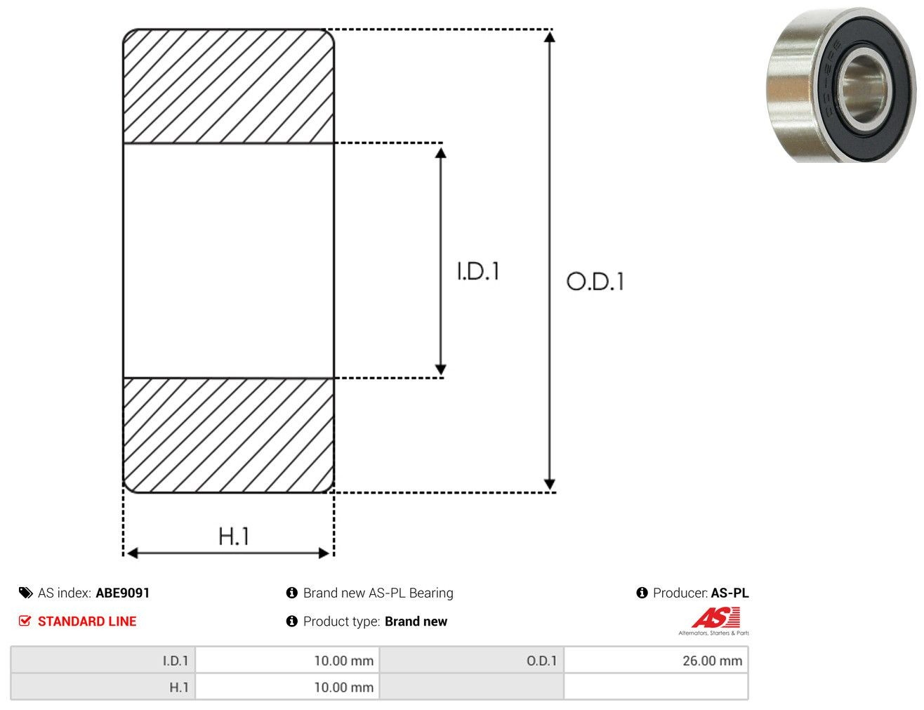 Compre Rolamento do gerador Nissan Micra 