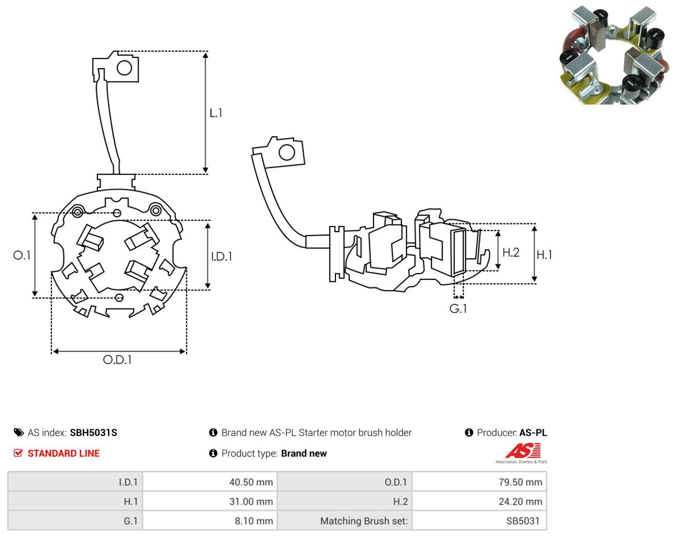 Escova do motor de arranco para Renault Trucks TRUCK PREMIUM ROUTE 