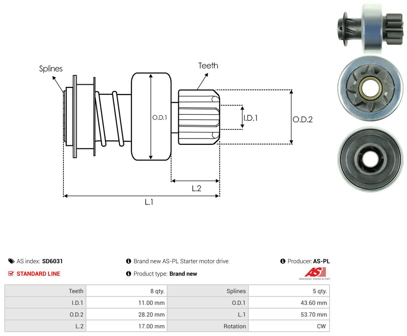 Compre Roda-livre do motor de arranco Daihatsu Terios 2