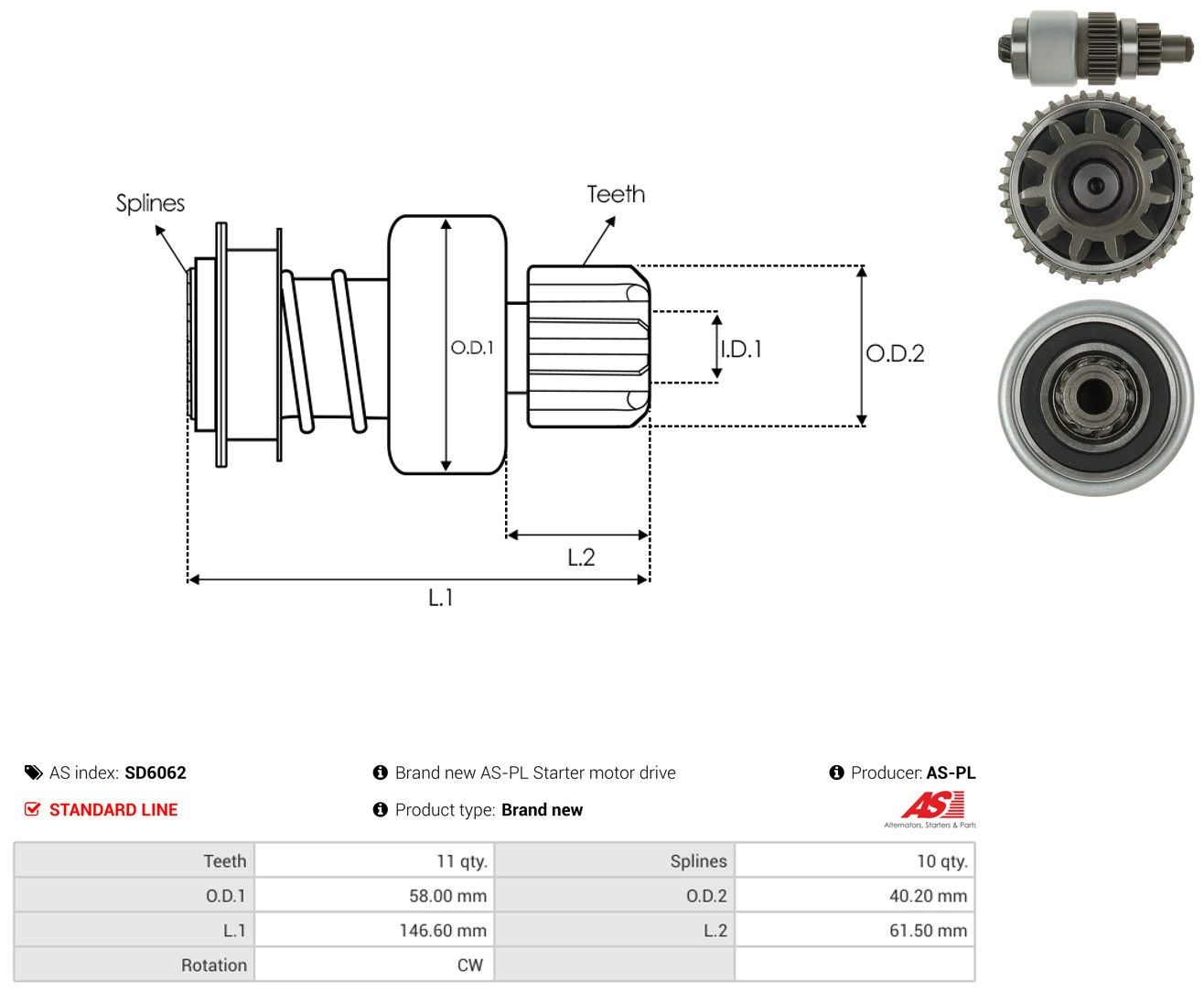  Roda-livre do motor de arranco Toyota Hilux pick-up (KUN15) (2005 - 2012) 