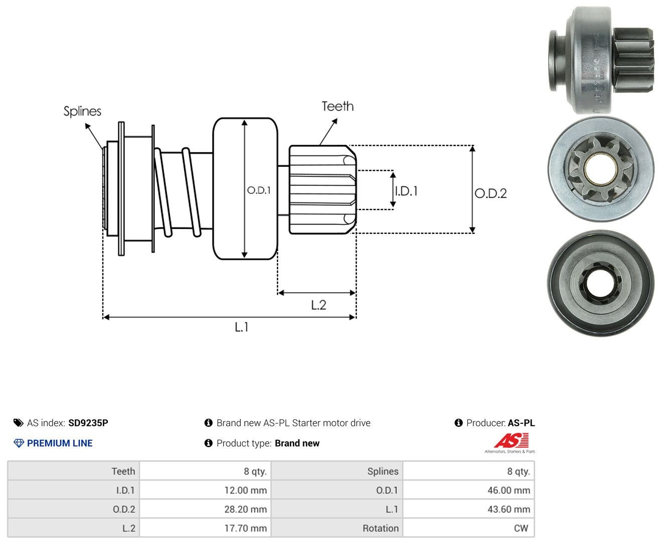  Roda-livre do motor de arranco Hyundai Elantra III sedan (XD) (2000 - 2006) III