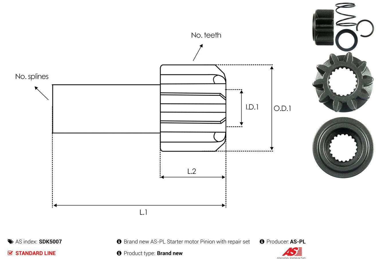 Roda dentada do motor de arranco ZEN 12812 preço, a partir de 11,69 USD