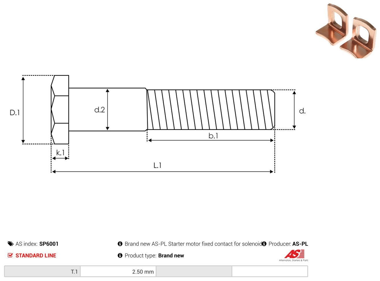 Kit de reparação do relê de tração do motor de arranco As-pl SP6001 preço, a partir de 2,94 USD
