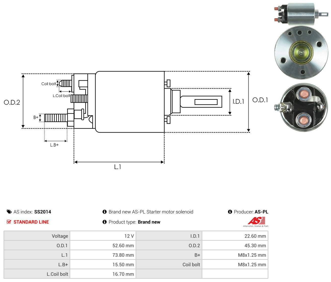 Compre Relê retrator do motor de arranco Isuzu Trooper 