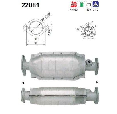 Convertidor - catalisador Honda Civic VI EJ9, EK3/4