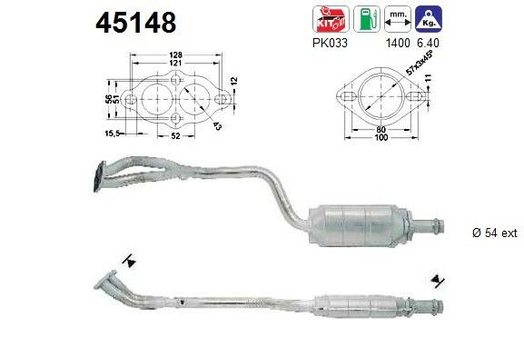 Convertidor - catalisador BMW 3  E36