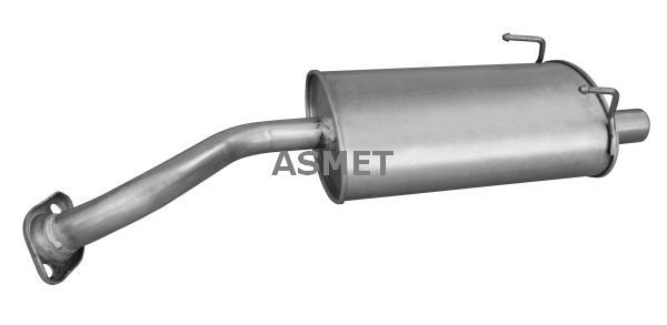 13030 Asmet Silenciador, parte traseira