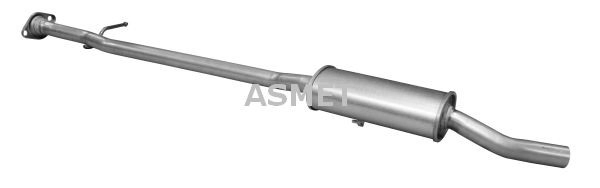14037 Asmet Silenciador, parte traseira