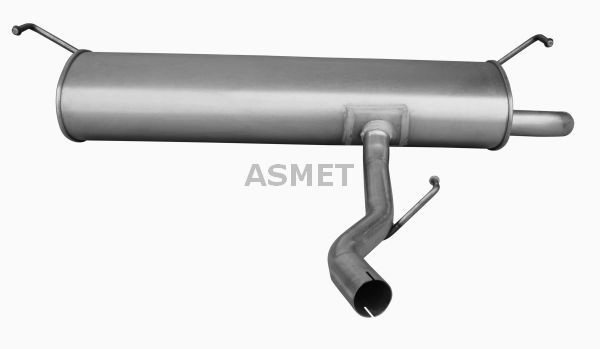 Silenciador, parte traseira para Nissan Qashqai I J10