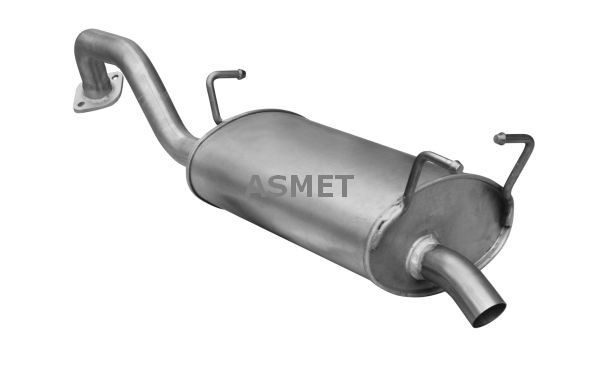 14058 Asmet Silenciador, parte traseira