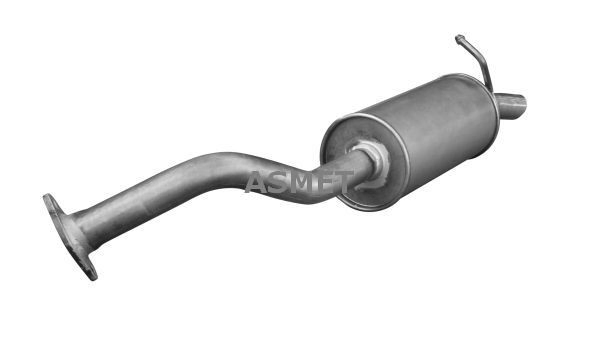 20046 Asmet Silenciador, parte traseira