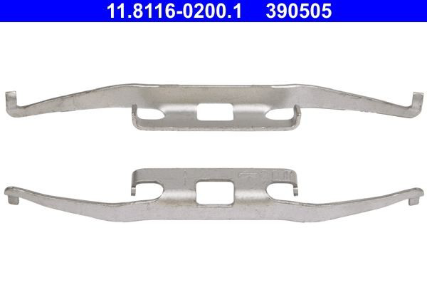 Kit de molas de fixação de sapatas de disco dianteiras ATE 11811602001 preço, a partir de 5,38 USD