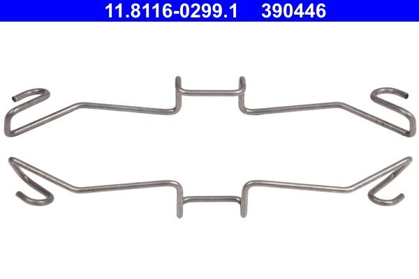 Kit de molas de fixação de sapatas de disco dianteiras Audi A6 preço, a partir de 6,54 USD