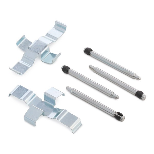  Kit de molas de fixação de sapatas de disco dianteiras Mercedes E sedan (W123) (1976 - 1985) 