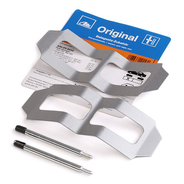 Kit de molas de fixação de sapatas de disco dianteiras para Mercedes Bus 207-310  601