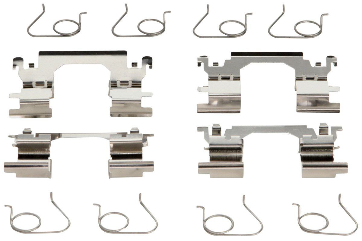  Kit de molas de fixação de sapatas de disco dianteiras Nissan Qashqai II SUV (J11) (2013 - 2021) II