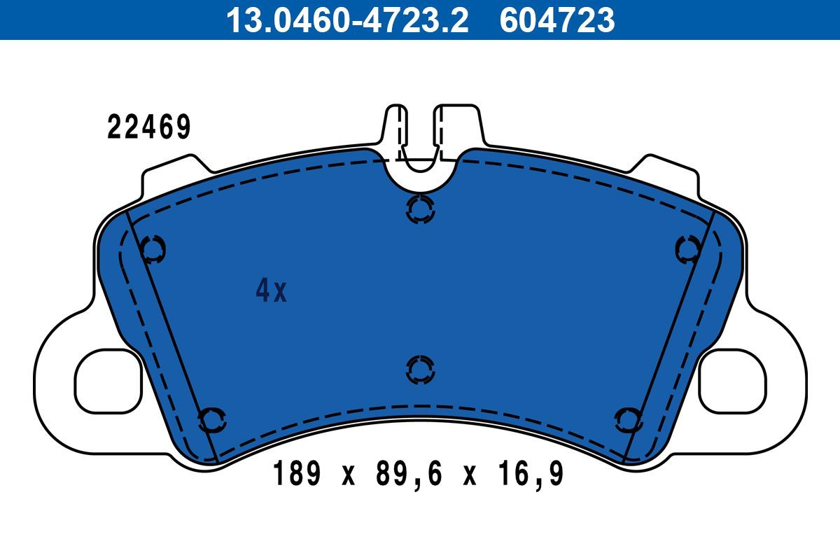 Compre 9Y0698151T VAG Sapatas do freio dianteiras de disco