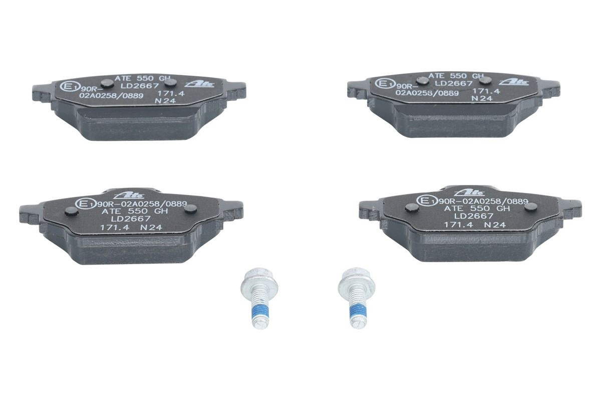 Compre FDB5548 Ferodo Sapatas do freio traseiras de disco