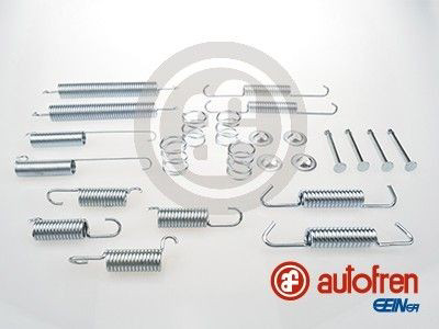 Kit de montagem das sapatas traseiras de tambor Volkswagen Transporter T4 70B, 70C, 7DB, 7DK, 70J, 70K, 7DC, 7DJ