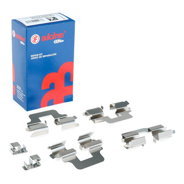 Kit de molas de fixação de sapatas de disco traseiras Seat Toledo III 5P2