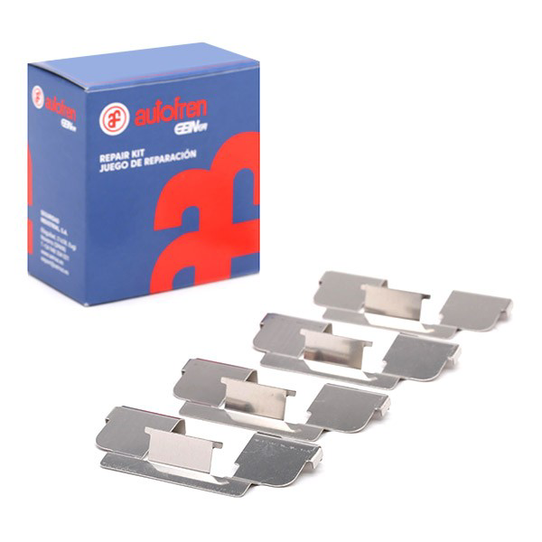 Kit de molas de fixação de sapatas de disco dianteiras para Renault Clio II BB, CB