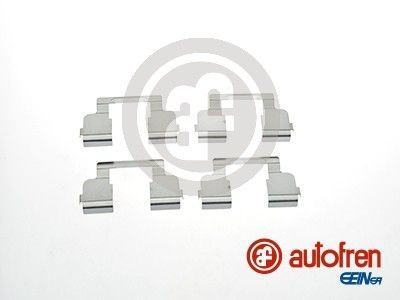  Kit de molas de fixação de sapatas de disco dianteiras Renault Clio II hatchback (BB, CB) (1998 - 2010) II