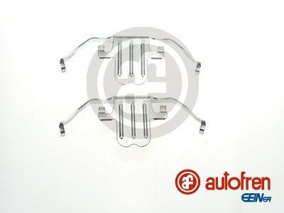 Kit de molas de fixação de sapatas de disco dianteiras para BMW 1  E81