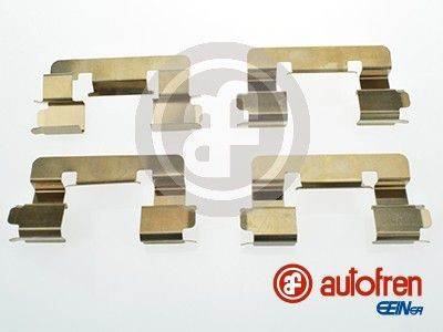 Kit de molas de fixação de sapatas de disco dianteiras para Toyota Corolla  E12