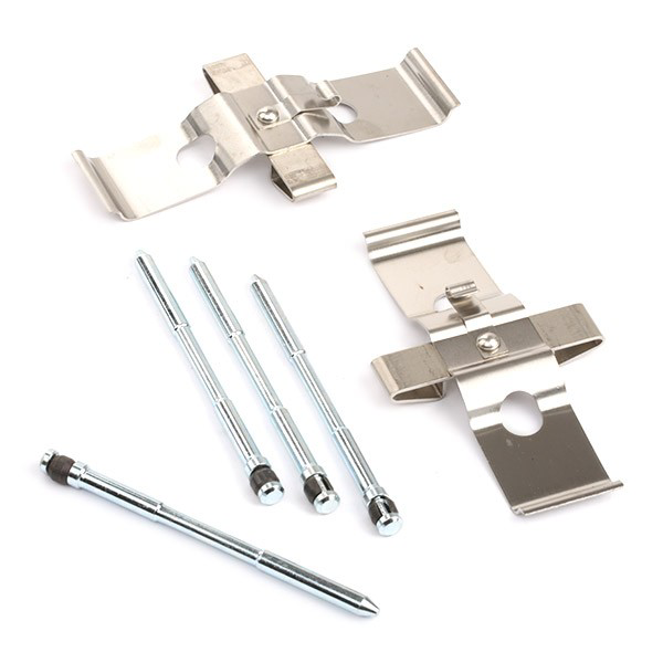 Kit de molas de fixação de sapatas de disco dianteiras para Volkswagen Touareg I 7LA, 7L6, 7L7
