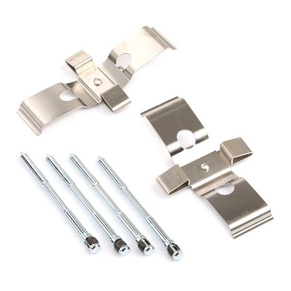 Kit de molas de fixação de sapatas de disco dianteiras Volkswagen Touareg I 7LA, 7L6, 7L7