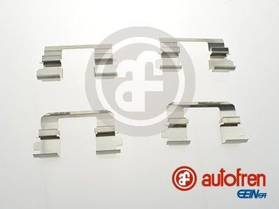 Kit de molas de fixação de sapatas de disco dianteiras para Nissan X-Trail  T31