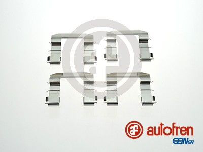 Kit de molas de fixação de sapatas de disco dianteiras KIA Cerato II TD