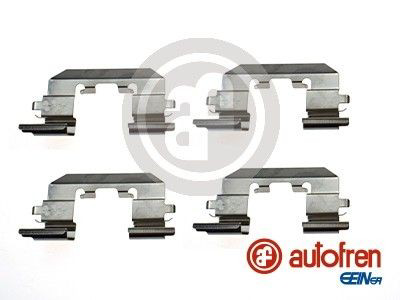 Kit de molas de fixação de sapatas de disco dianteiras para Nissan Almera CLASSIC B10RS