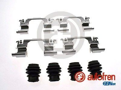 Kit de molas de fixação de sapatas de disco dianteiras para Renault Scenic GRAND IV R9