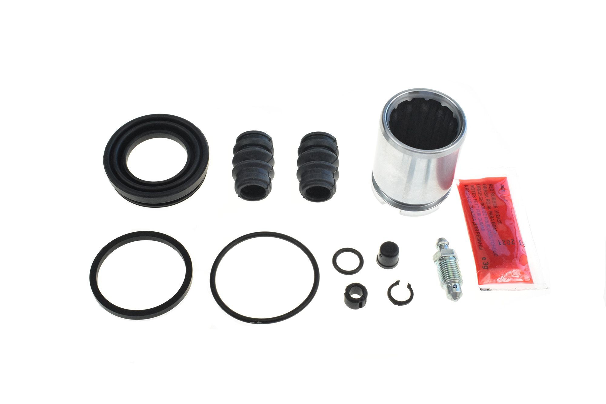 KAY02661X Mazda Kit de reparação de suporte do freio traseiro