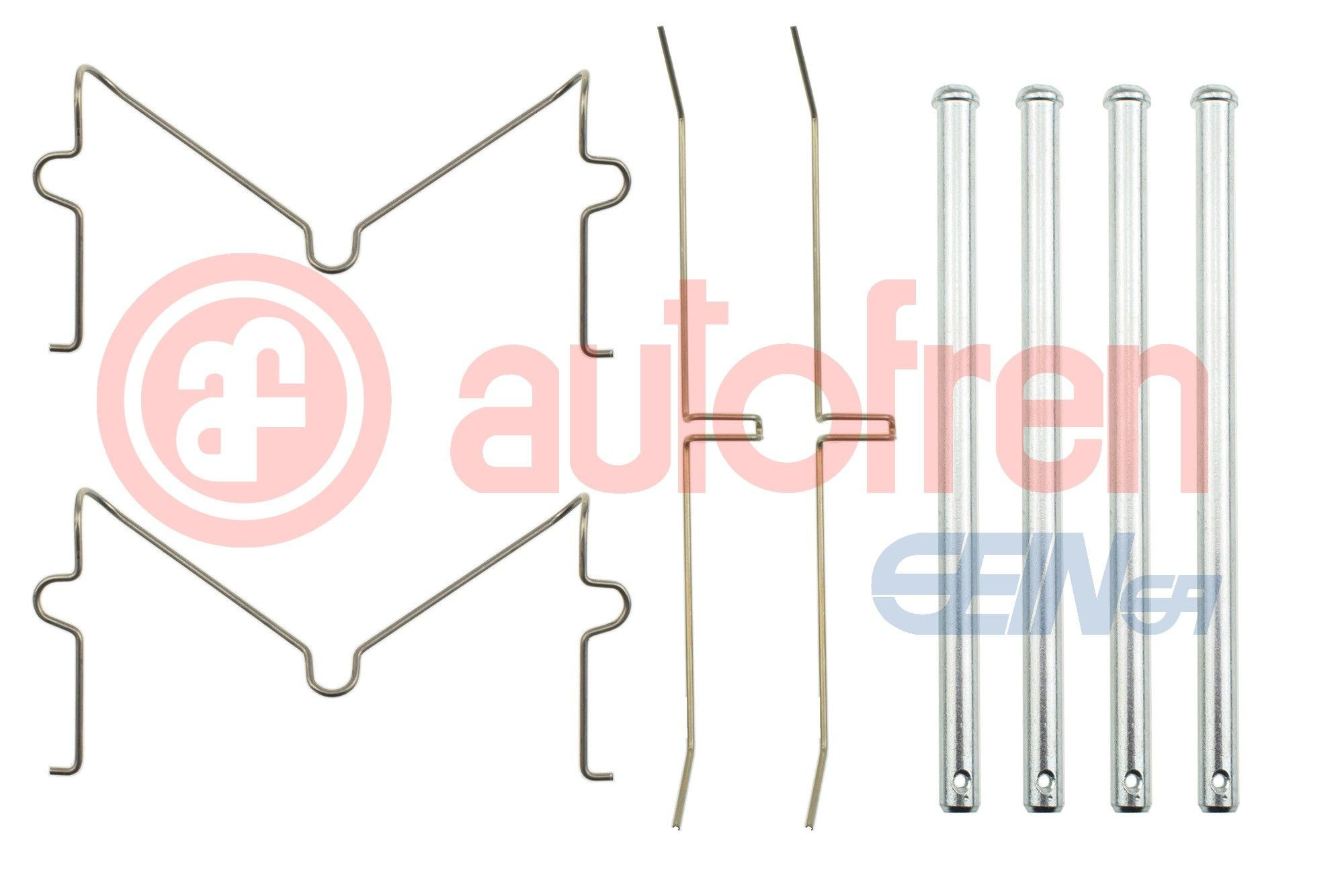 Kit de molas de fixação de sapatas de disco dianteiras para Toyota Land Cruiser  J200