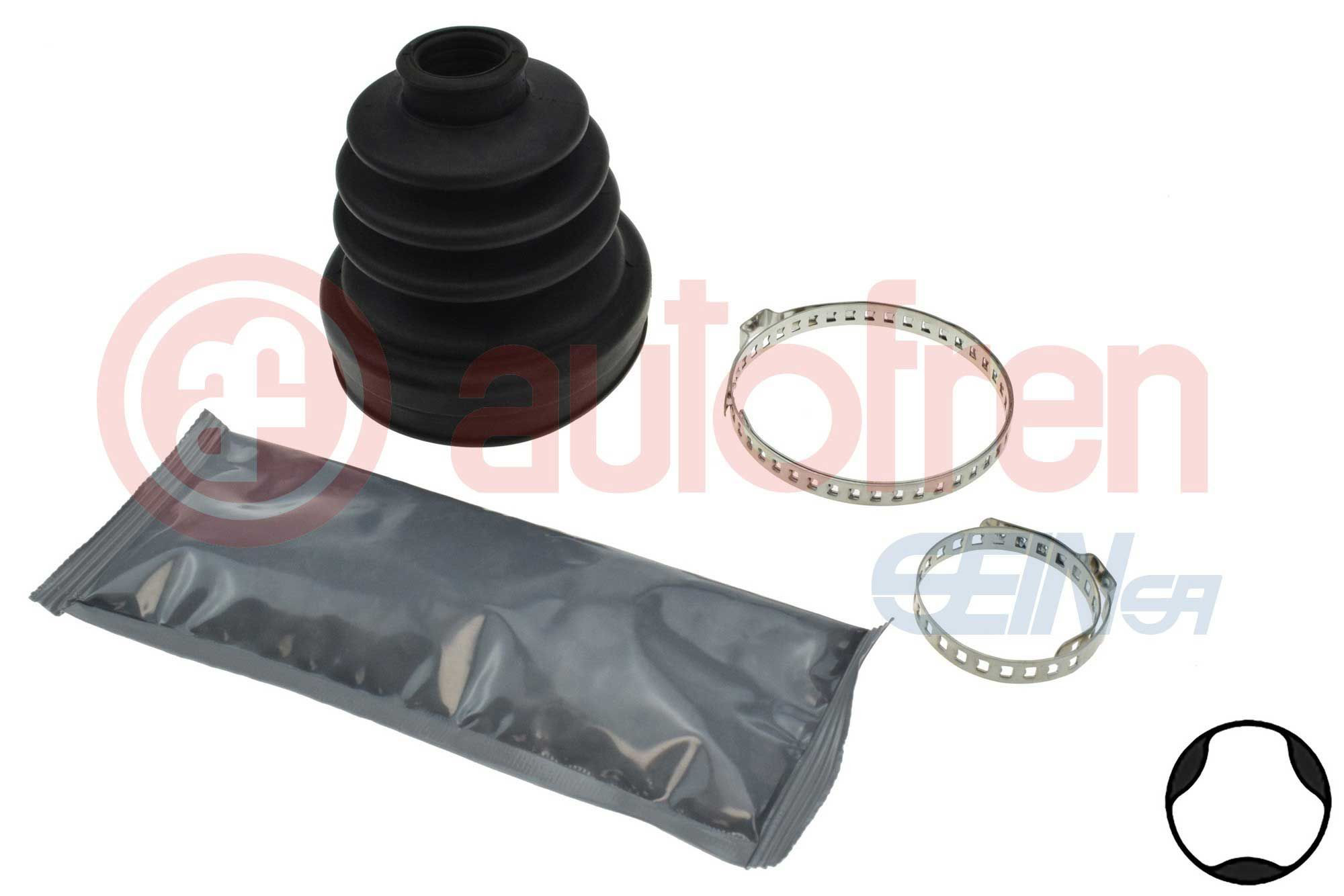  Bota de proteção interna de junta homocinética do semieixo dianteiro Nissan Micra C+C III conversível (K12) (2005 - 2010) C+C III