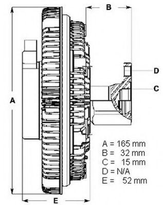 Compre LK042 Beru Acoplamento viscoso de ventilador de esfriamento