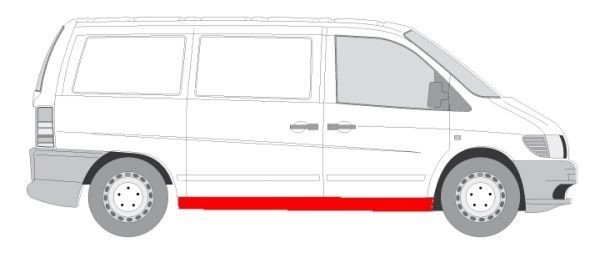 Acesso externo direito Mercedes V preço, a partir de 37,26 USD