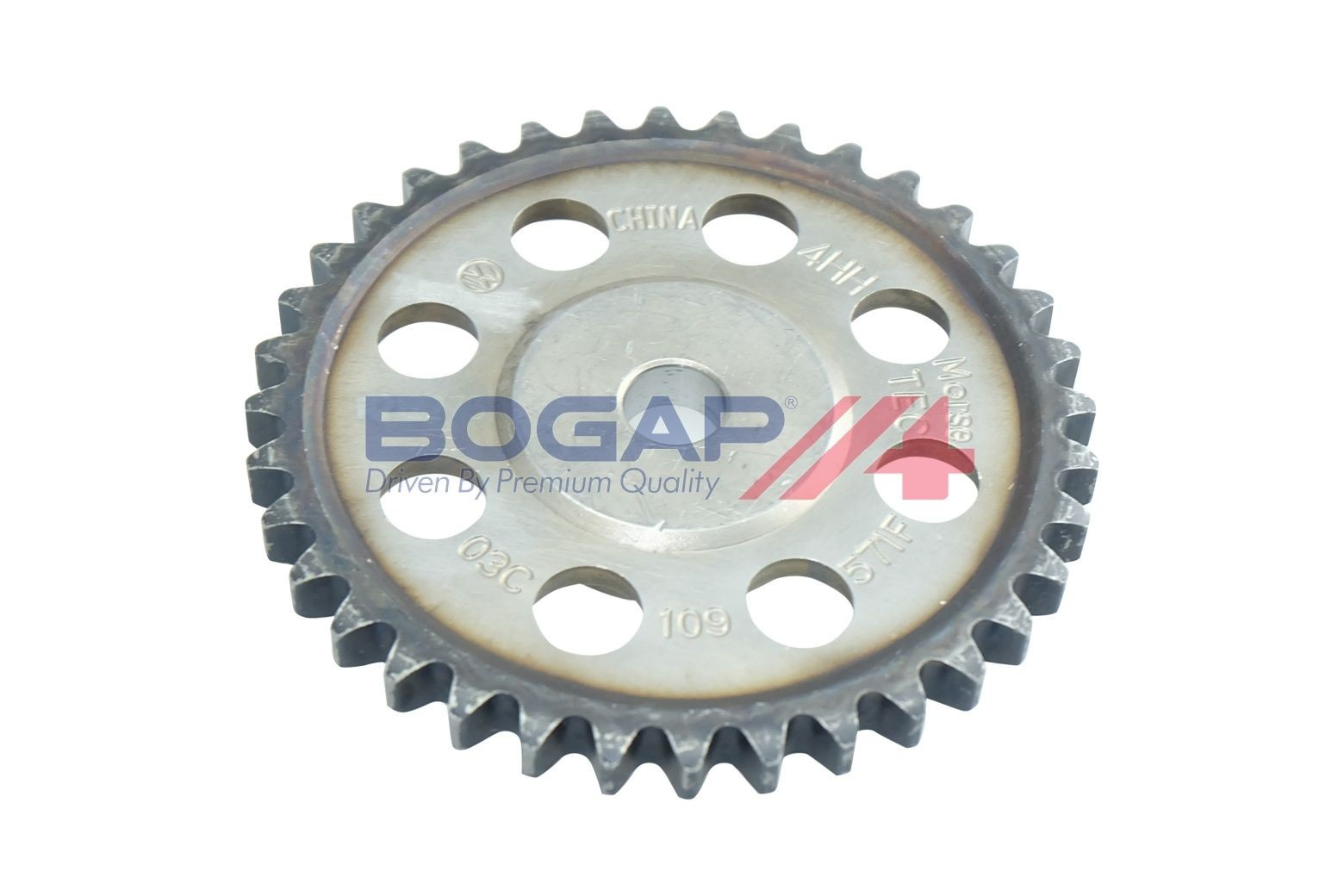  Engrenagem de cadeia da roda dentada da árvore distribuidora de motor Volkswagen Polo V RUS sedan (602, 604, 612, 614) (2010 - 2026) V RUS