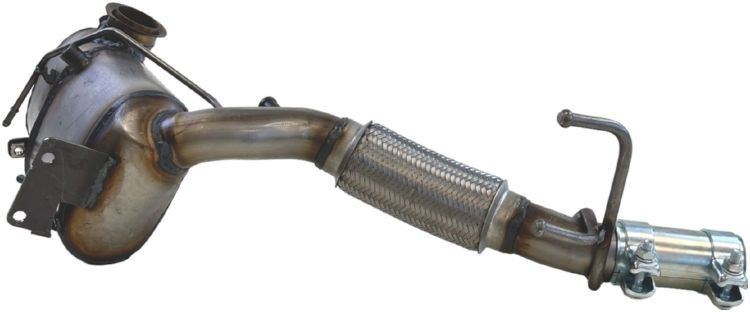 Tubo de admissão dianteiro (calças) do silenciador 095362 Bosal