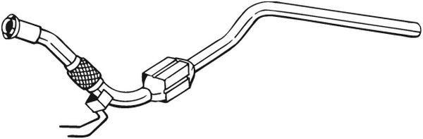 099478 Bosal Convertidor - catalisador