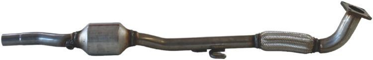 Tubo de admissão dianteiro (calças) do silenciador 099546 Bosal